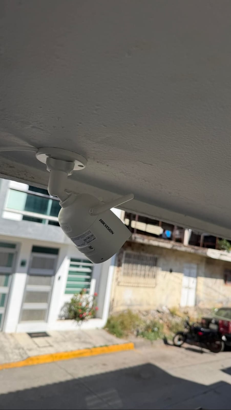 Instalación cámara Hikvision exterior