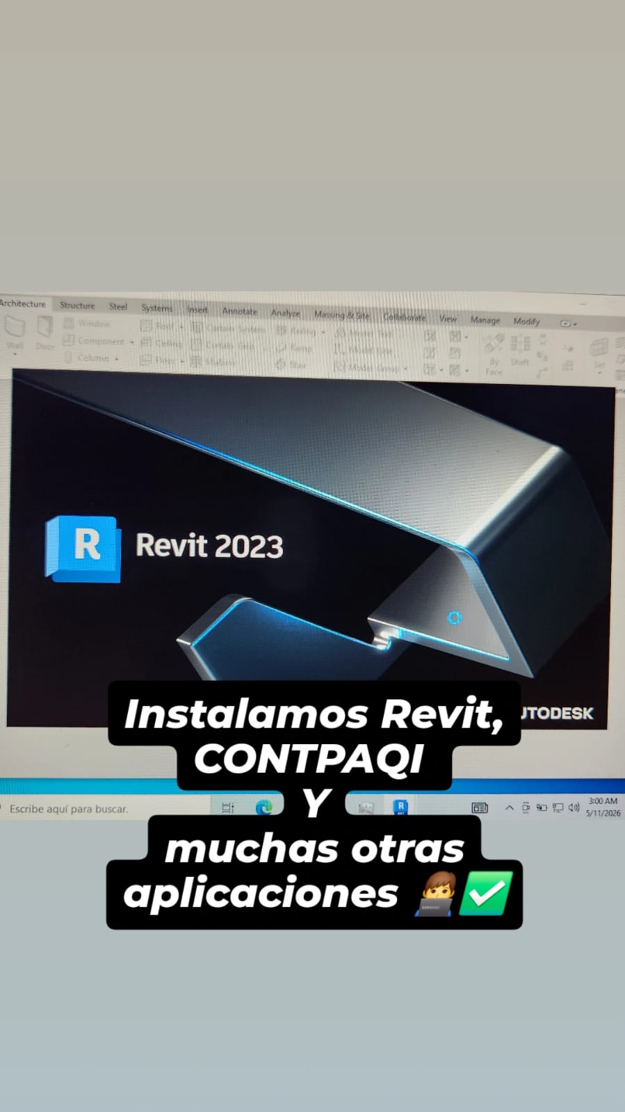 Instalación Revit 2023 y CONTPAQI